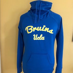 UCLA Bruins funnel neck blue sweatshirt size M